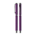 Office and school stationery korean style elegant metal rollerball pen with custom logo for lady